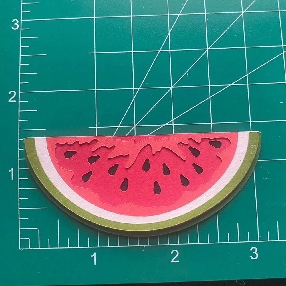 3D Magnet Watermelon Slice